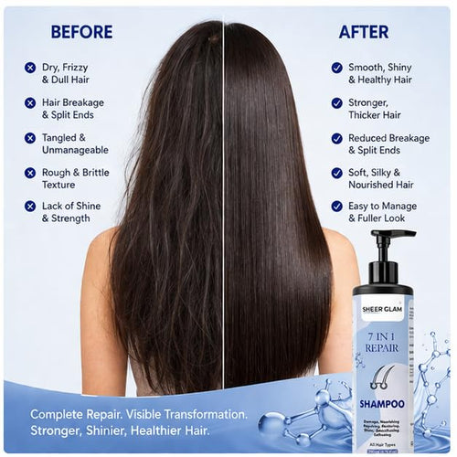 Sheer Glam 7 in 1 Repair Shampoo