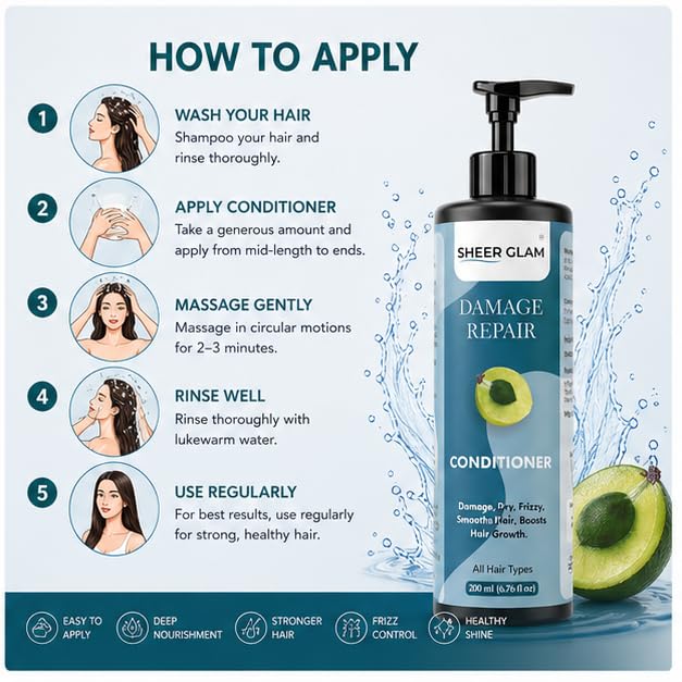 Sheer Glam Damage Repair Conditioner