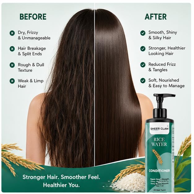 Sheer Glam Rice Water Conditioner