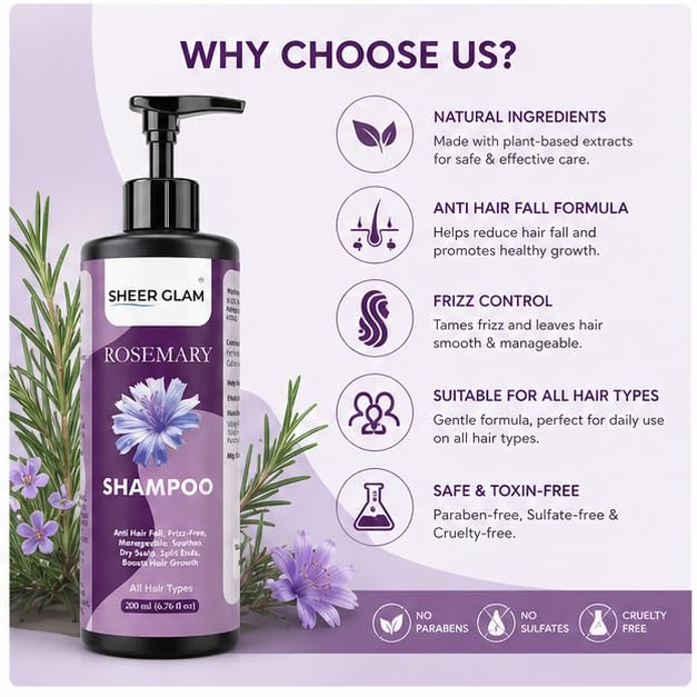 Sheer Glam Rosemary Shampoo