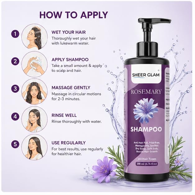 Sheer Glam Rosemary Shampoo