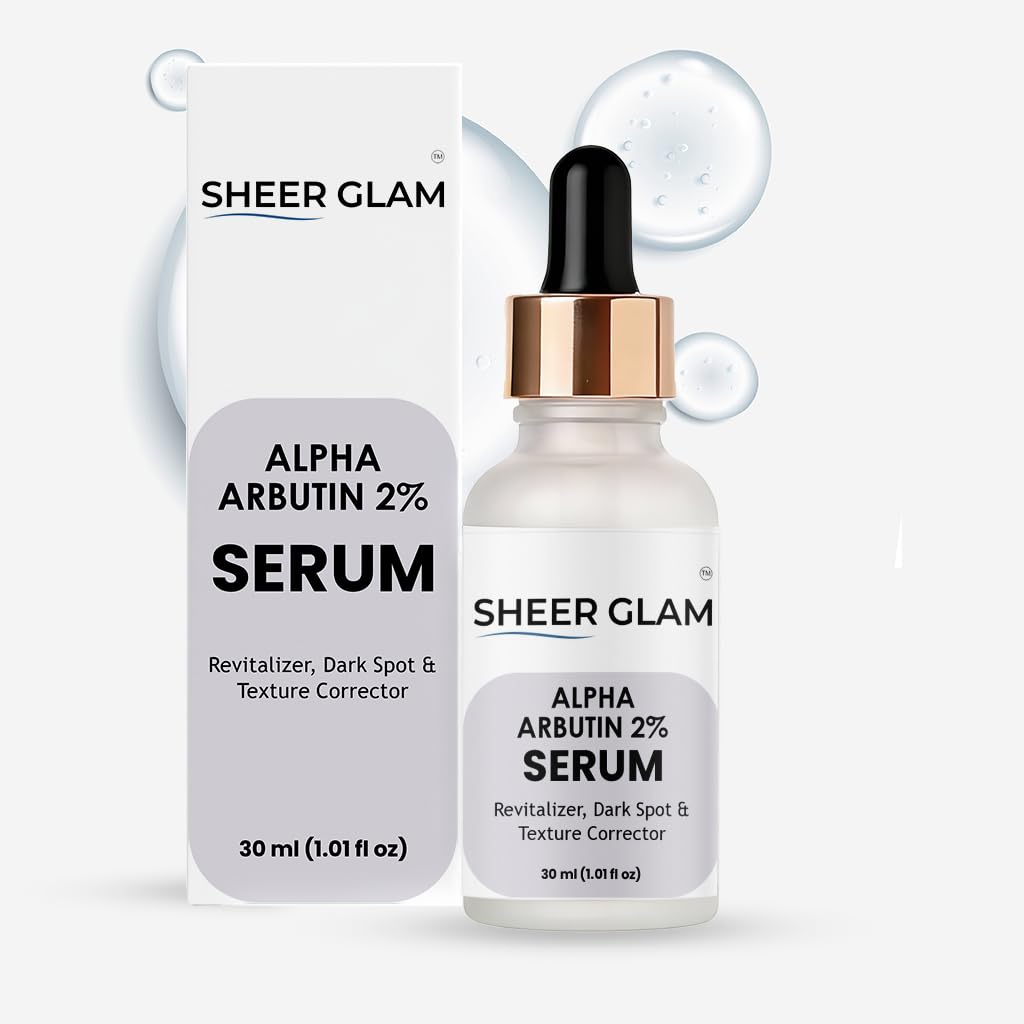 Sheer Glam Alpha Arbutin 2% Serum, 30 ml