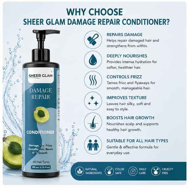 Sheer Glam Damage Repair Conditioner