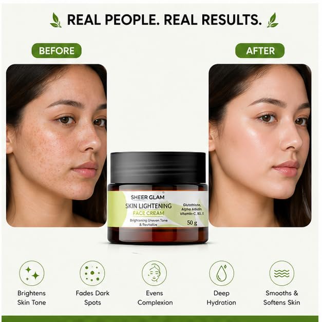 Sheer Glam Skin Lightening Face Cream