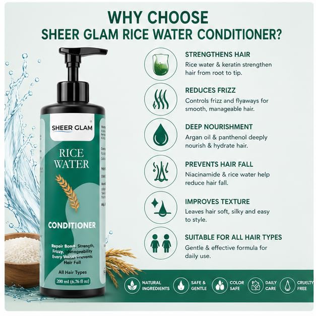 Sheer Glam Rice Water Conditioner