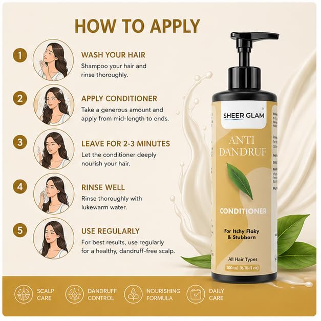 Sheer Glam Anti Dandruff Conditioner