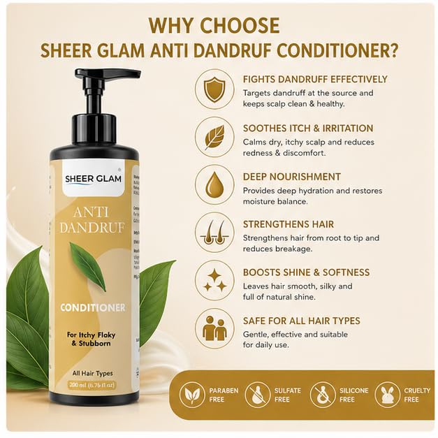 Sheer Glam Anti Dandruff Conditioner