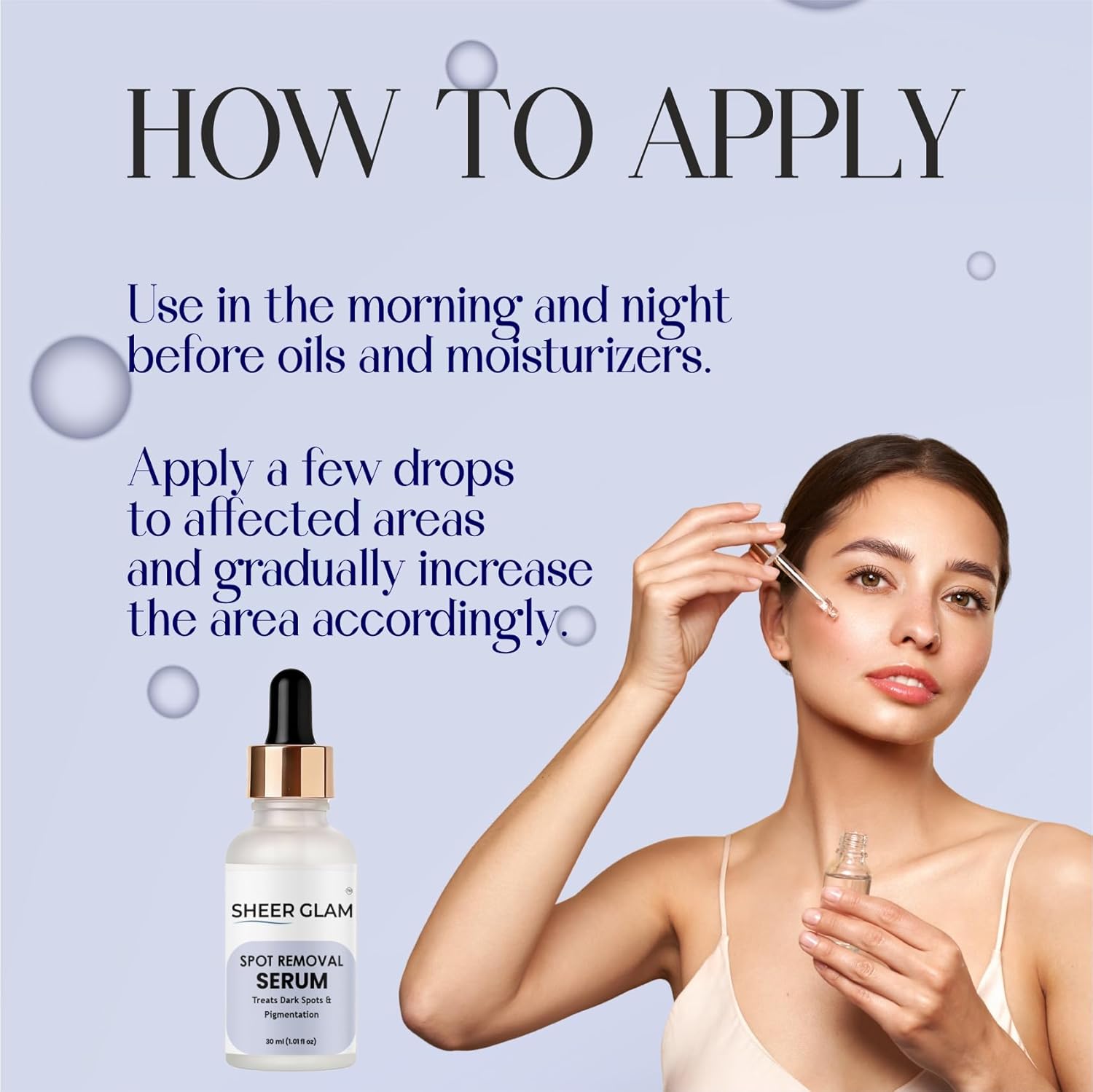 Sheer Glam Spot Removal Serum, 30 ml