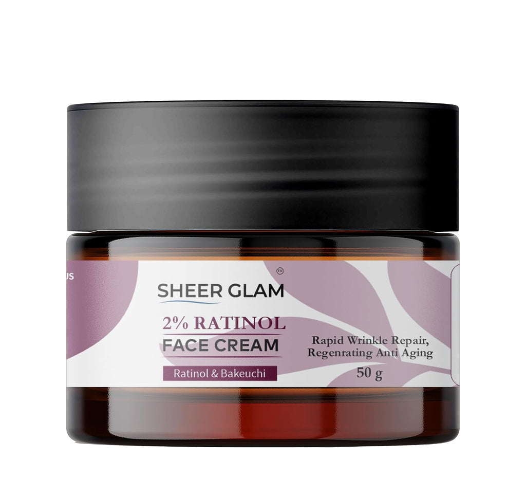 Sheer Glam Retinol Face Cream